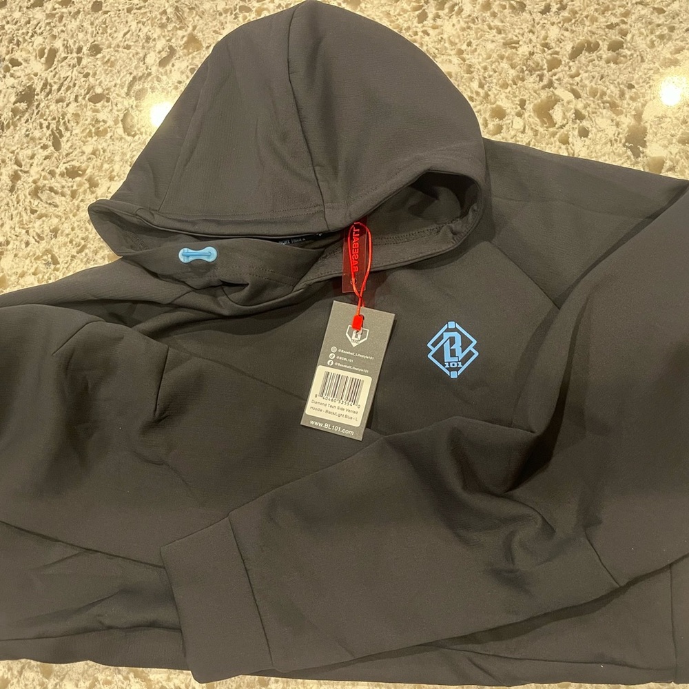 Baseball Lifestyle 101 Diamond Tech Vented Hoodie